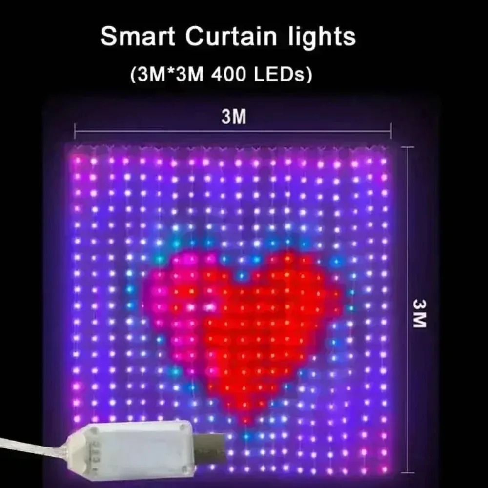 ไฟม่านพิกเซล LED ควบคุมผ่านแอป - Home Decor Free App บทวิจารณ์และราคา