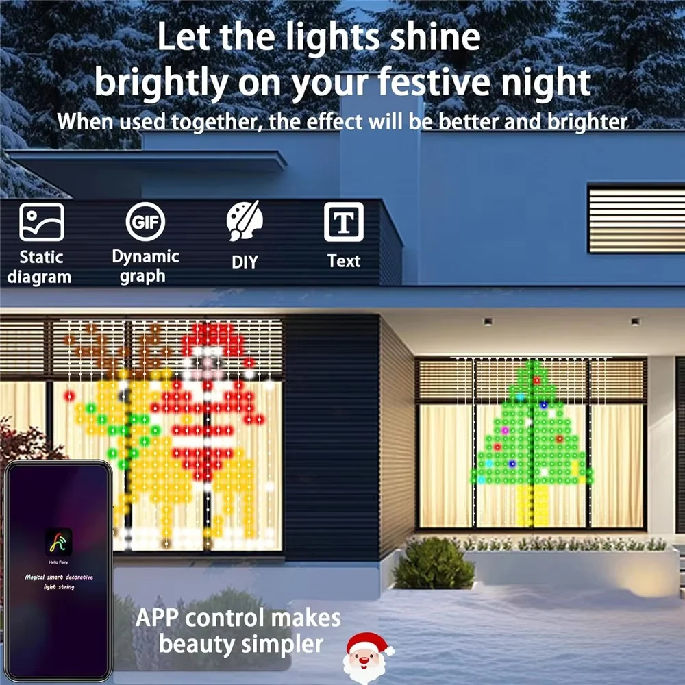 ไฟม่าน LED อัจฉริยะ RGB ควบคุม - Home Decor Free App บทวิจารณ์และราคา