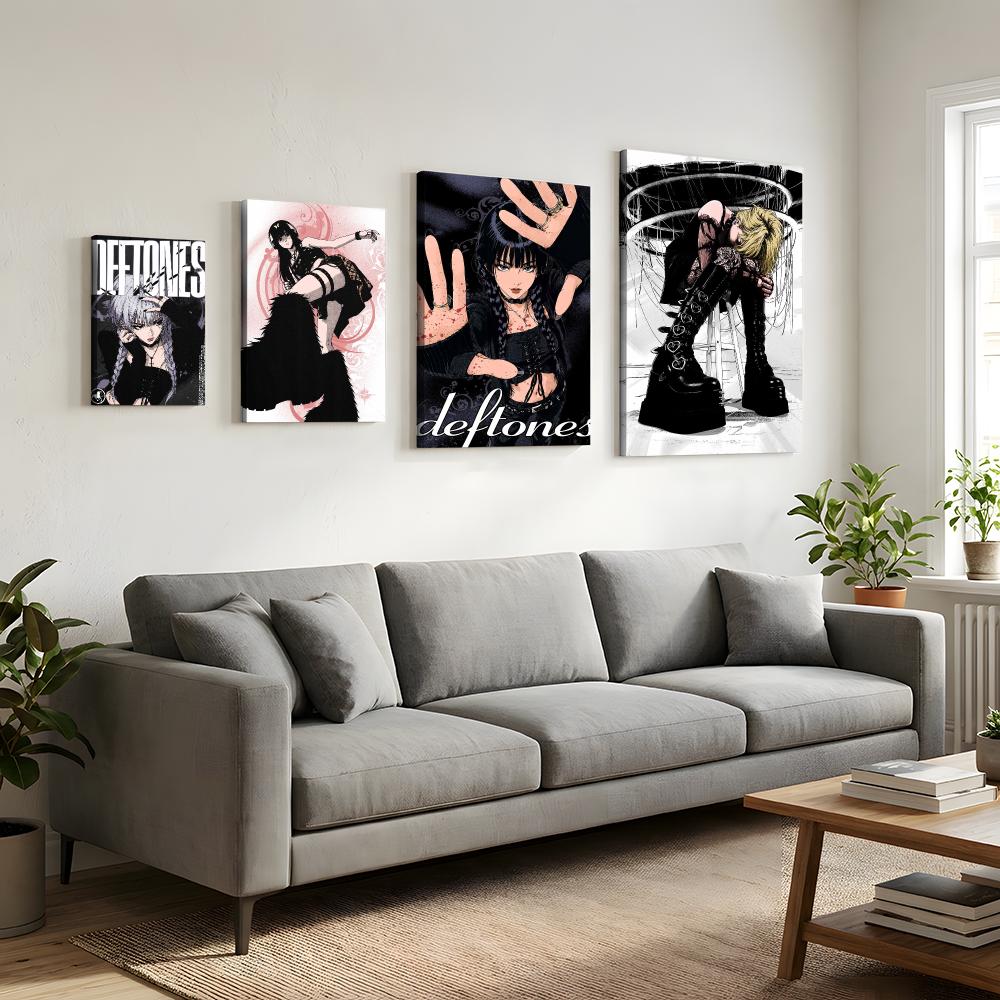 ภาพวาดติดผนังแบบมีกรอบสไตล์ Y2 - Home Decor Y2K บทวิจารณ์และราคา