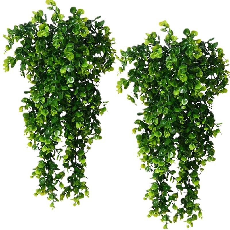 1 ชิ้นประดิษฐ์ 5 ส้อมหวายยูคาล - Rattan Plant Basket บทวิจารณ์และราคา