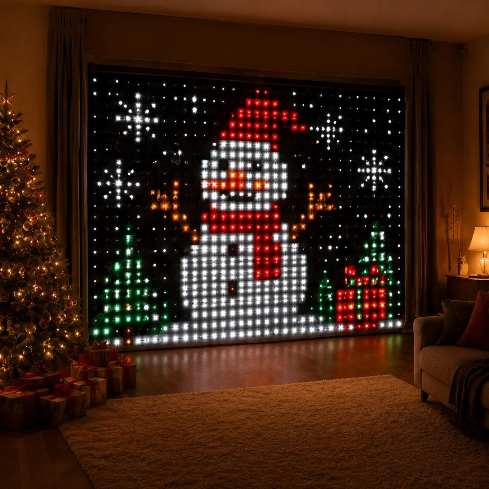 ไฟม่าน LED พิกเซล ควบคุมผ่านแอ - Home Decor Free App บทวิจารณ์และราคา