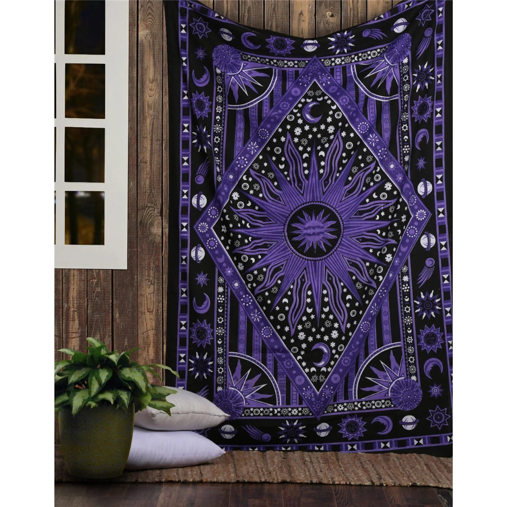 พรมทอแขวนผนังสไตล์ฮิปปี้สำหรับ - Home Decor Indonesia บทวิจารณ์และราคา