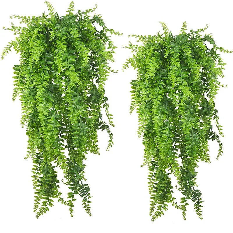 พืชแขวนประดิษฐ์ 32 นิ้วปลอมบอส - Rattan Plant Basket บทวิจารณ์และราคา