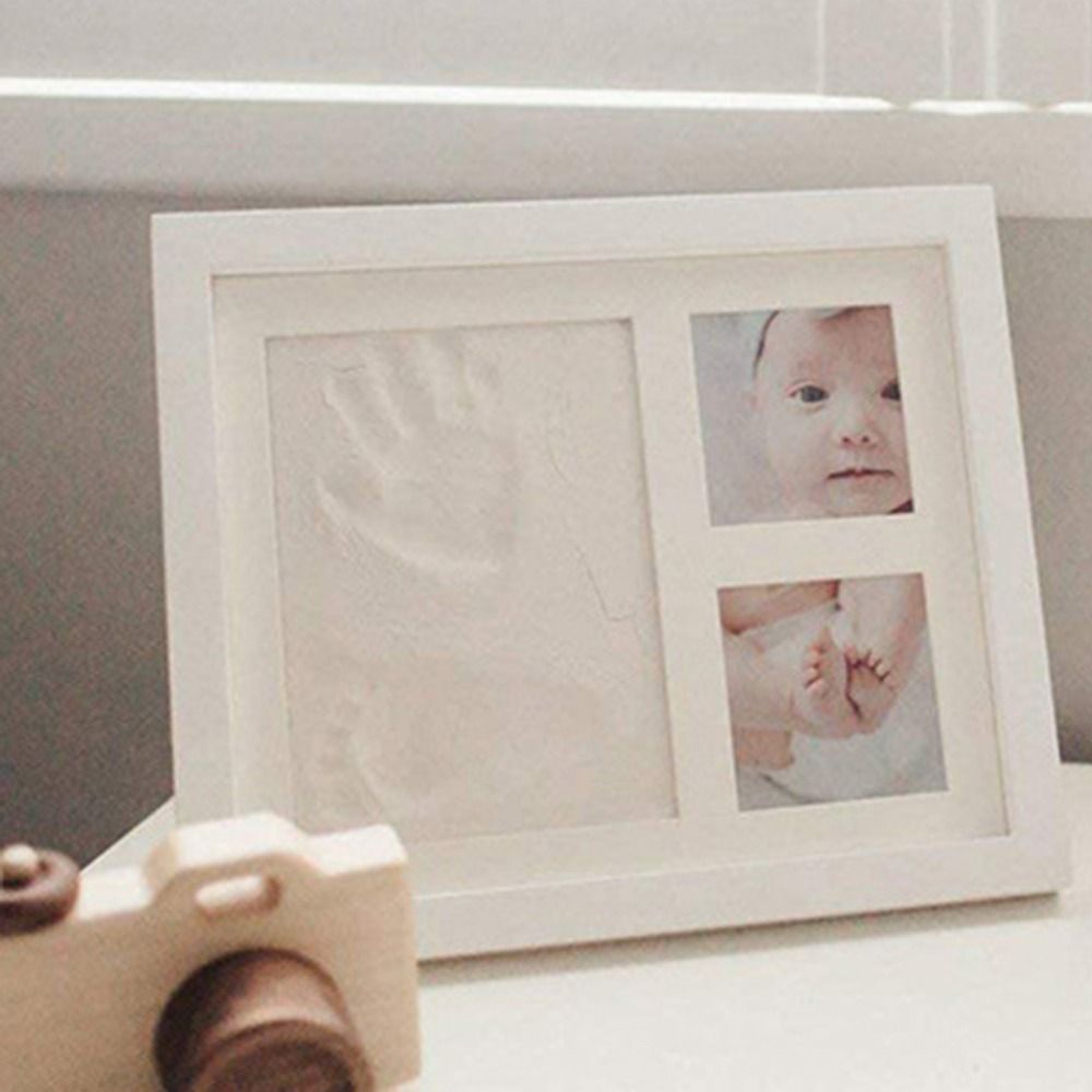 ชุดอุปกรณ์ทำรอยมือและรอยเท้าเด - Bamboo Photo Frame บทวิจารณ์และราคา