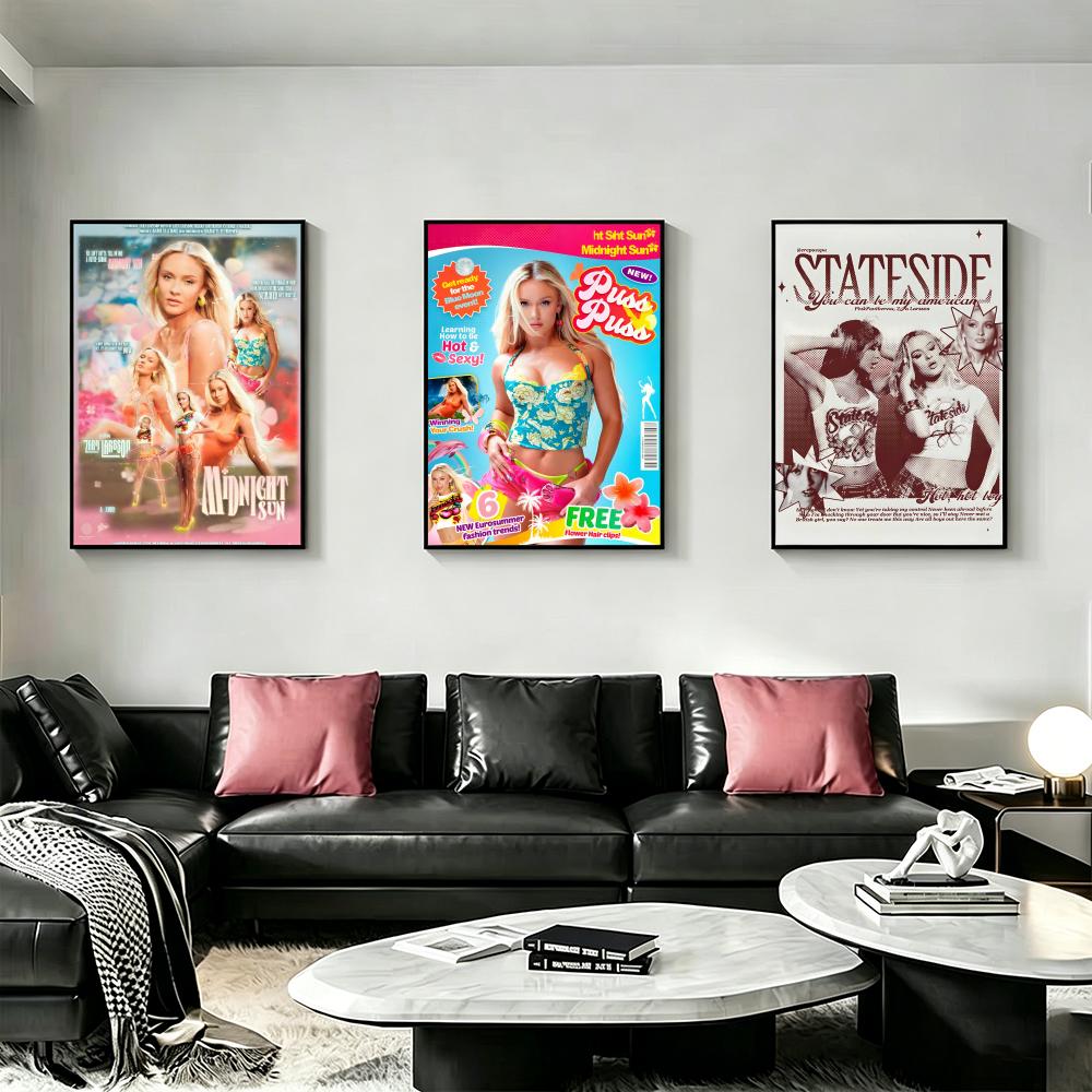 โปสเตอร์ศิลปะ HD ของนักร้อง Z- - Home Decor Za บทวิจารณ์และราคา