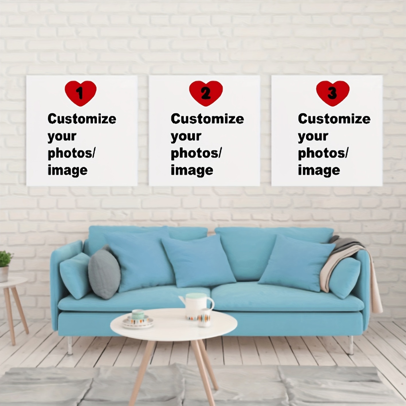 ภาพพิมพ์บนผ้าแคนวาสสี่เหลี่ยมจ - Home Decor Theme บทวิจารณ์และราคา