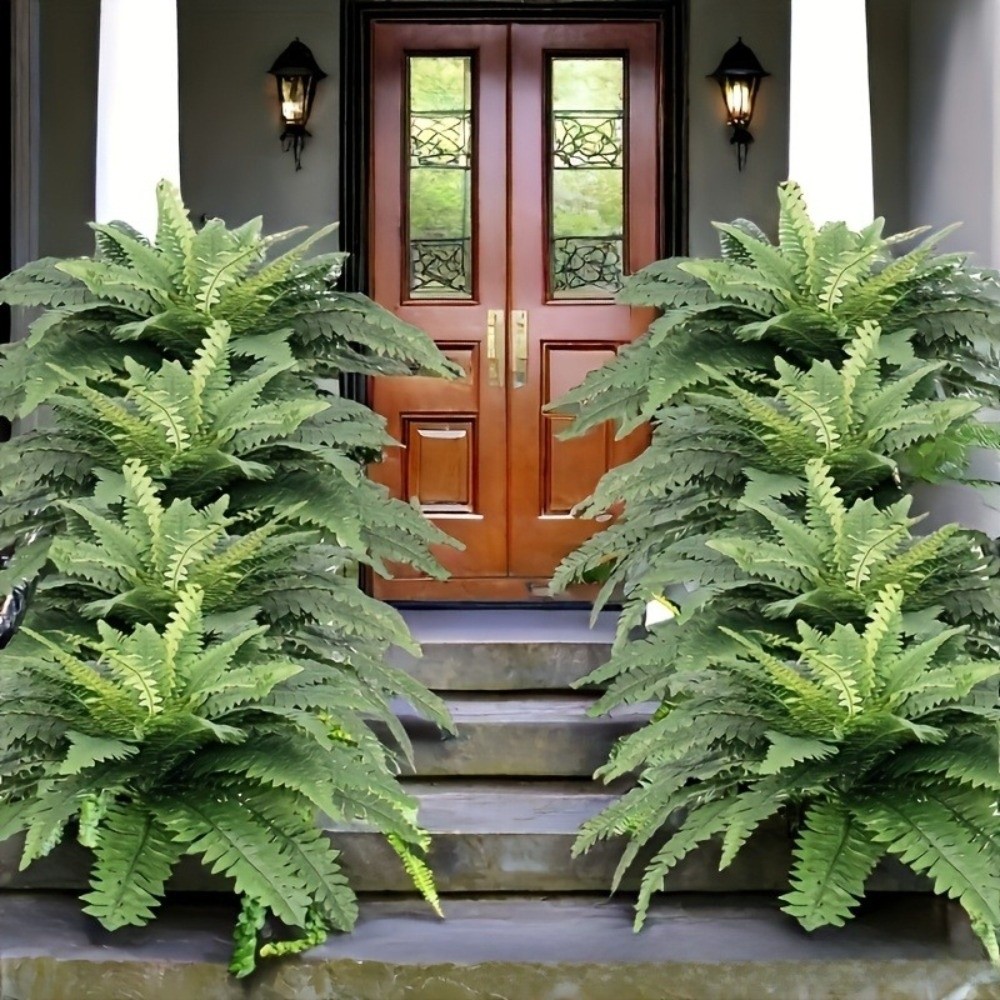 ต้นไม้ประดิษฐ์พลาสติกสีเขียว ใ - Rattan Plant Basket บทวิจารณ์และราคา