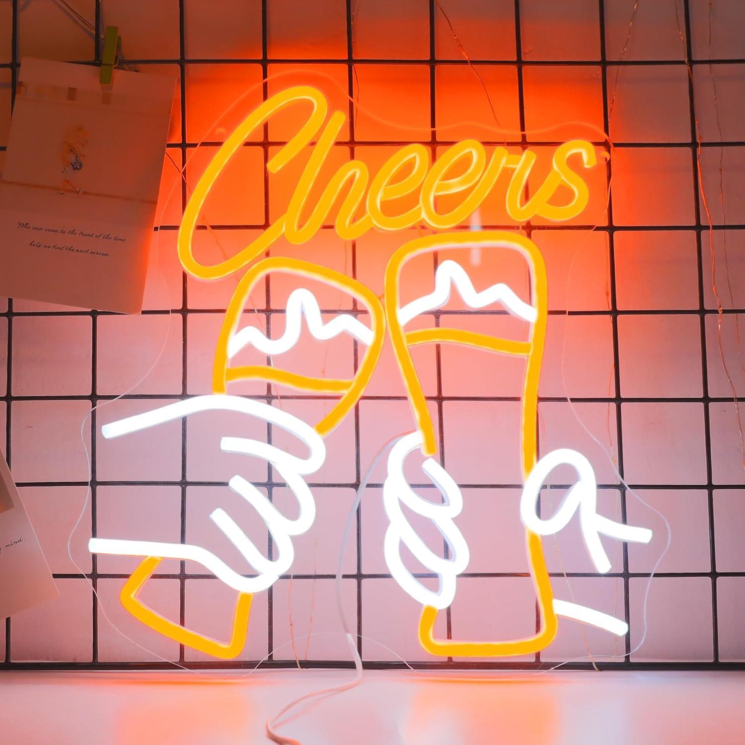 ป้ายไฟนีออนค็อกเทล Cheers ไฟ L - Home Decor Theme บทวิจารณ์และราคา