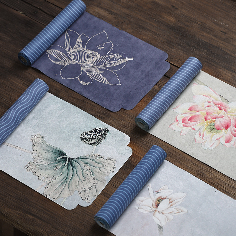 ผ้าปูโต๊ะผ้าฝ้ายผ้าลินินงานฝีม - Linen Table Runner บทวิจารณ์และราคา