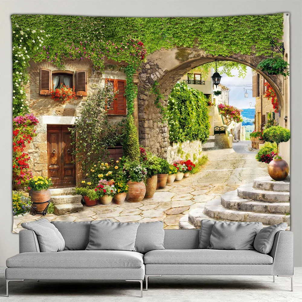โปสเตอร์สวนกลางแจ้งรูปทิวทัศน์ - Home Decor Indonesia บทวิจารณ์และราคา
